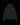Cursive Hoodie Black Premium